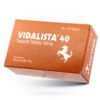 Wybierz Vidalista 40mg Tabletki dla pewnego wsparcia. Tadalafil Vidalista 40mg to najtańsze leki na potencję dla mężczyzn. Kup teraz i zyskaj moc!