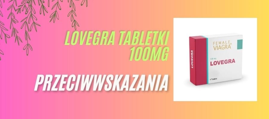 lovegra tabletki 100 MG przeciwwskazania